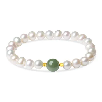QIANCHANG Pearl Bracelets Women's