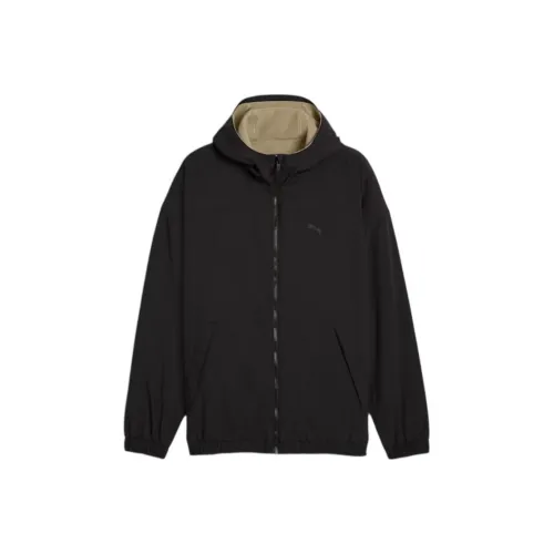 PUMA Trench Coats Men Black