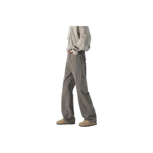 Children Of Huaxia 2025 Spring And Summer Casual Pants Men's Coffee