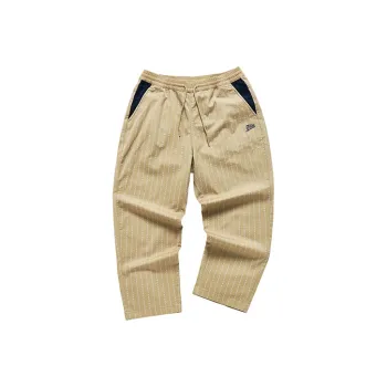FILA FUSION BASEBALL Series Casual Pants Men Mud Khaki