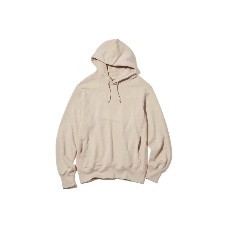 UNIQLO Sweatshirts Unisex Beige-0