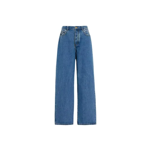 COACH SS23 Casual Pants Men's Light Indigo
