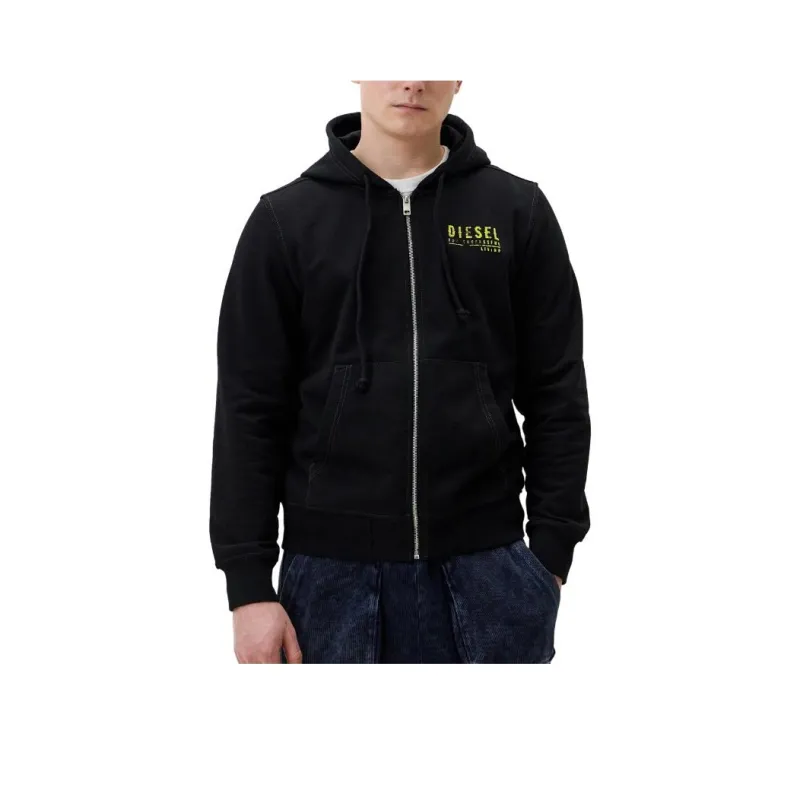DIESEL S Ginn Hood Zip K11 Zip Hoodie-0