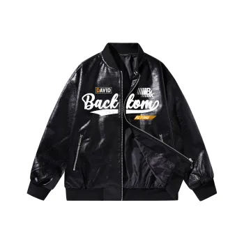 David Bakken x DAOMEIXIONG Leather Jacket Unisex