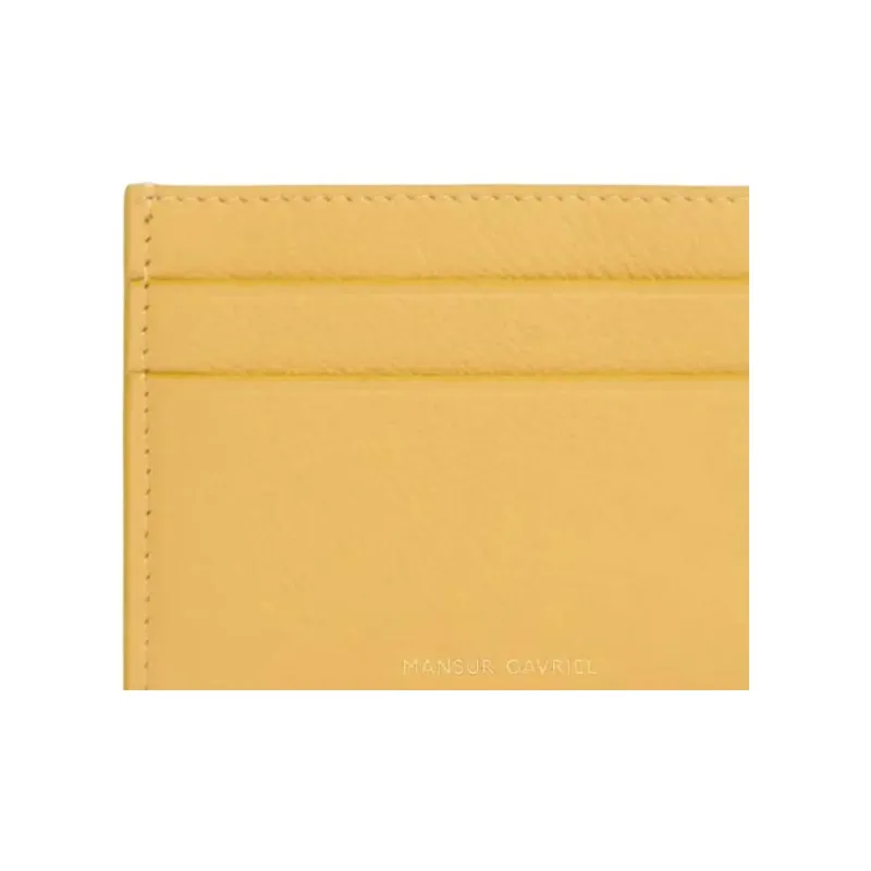 MANSUR GAVRIEL Logo stamp Cardholder-4