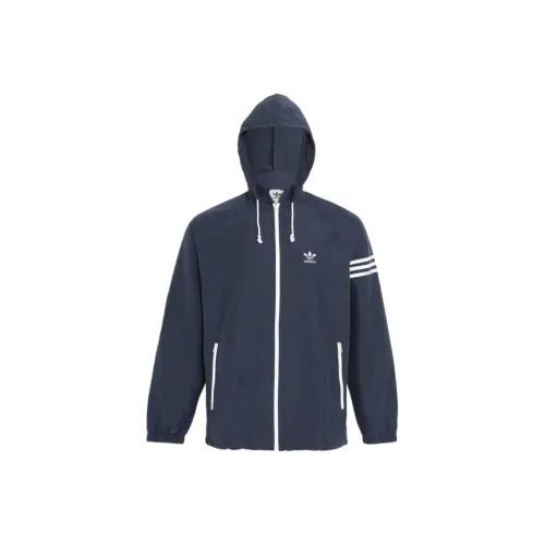 Adidas Originals Trench Coat Men's Night Marine Blue
