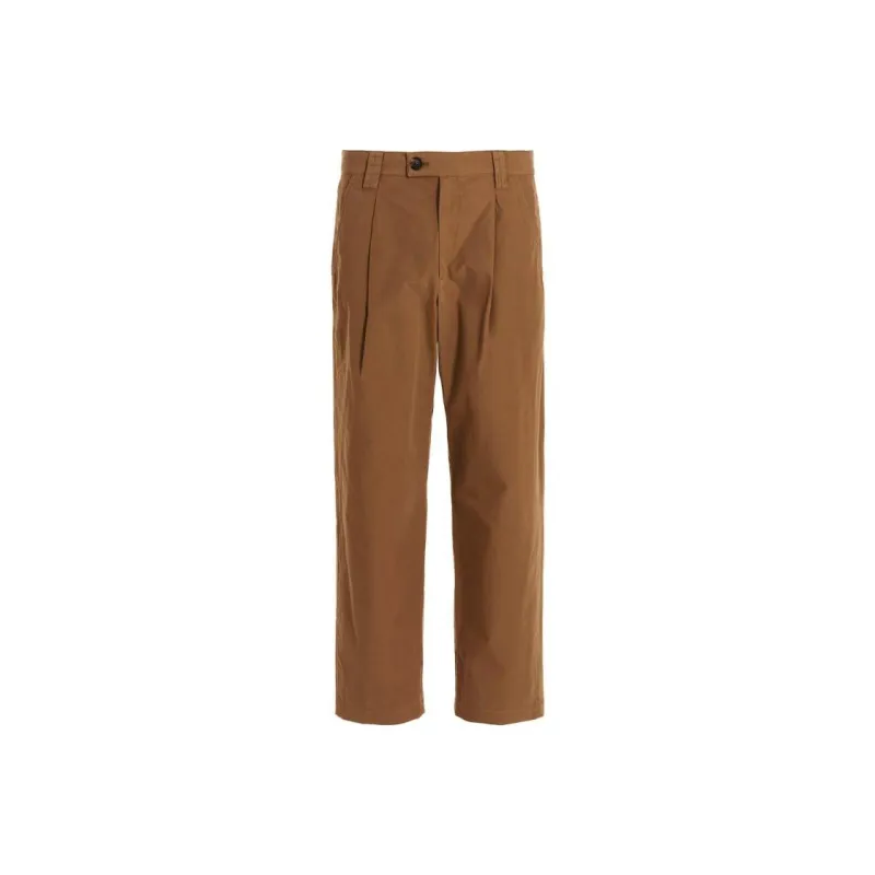 A.P.C Renee Pleated Straight Leg Trousers-0