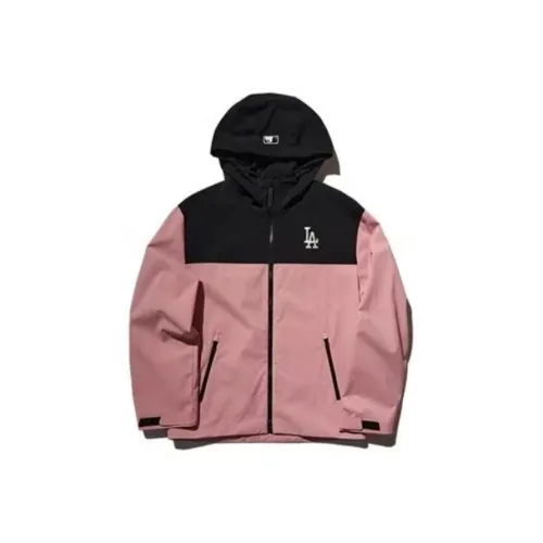 MLB Los Angeles Dodgers Jackets Coats Unisex Hemp Pink