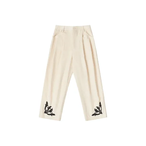 EMPTY REFERENCE Casual Pants mittlerer Unisex Beige