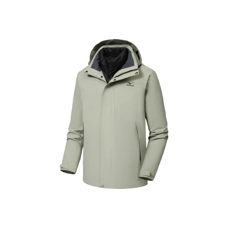 Mizuno Hiking Urban Living/Travel/Commuting Waterproof, Windproof, Thermal, Water Repellent Windbreaker Jacket Men's-4