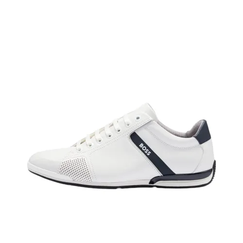 HUGO BOSS Low Top Casual Shoes Men's White