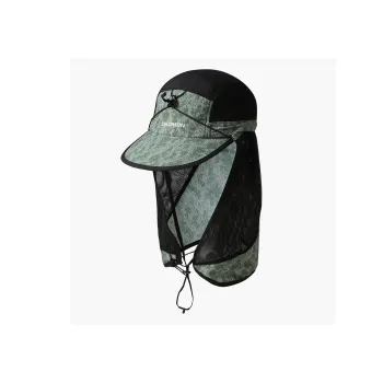 SALOMON Nylon Sun Protection Hats Unisex Black