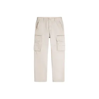 Hollister Cargo Pants Men's Cream