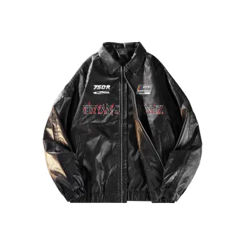 BRYAN JIMENEZ Leather Jacket Unisex