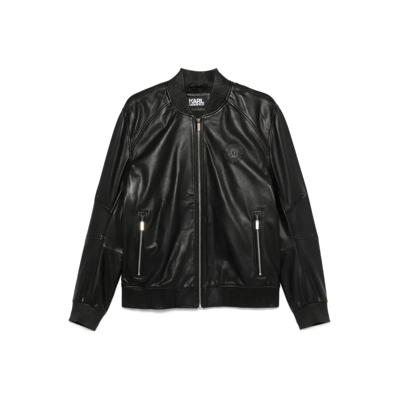 KARL LAGERFELD / Karl Lagerfeld Jeans Leather Jacket-0