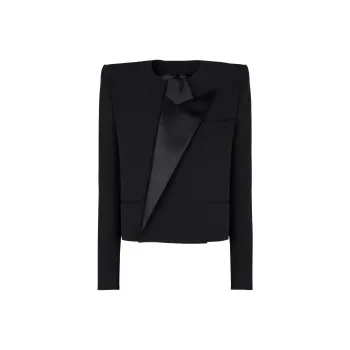BALMAIN Asymmetric Spencer Jacket