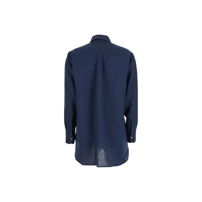 BE PLAIN Shirts Women's Blue-1
