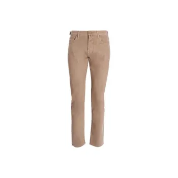 JACOB COHEN Logo Patch Straight Leg Jeans