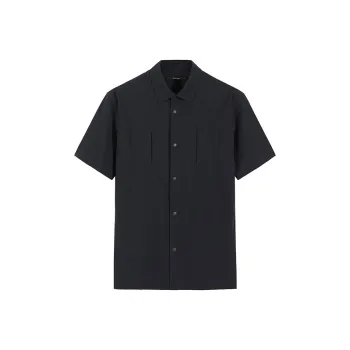 DAVID NAMAN Shirt Men's Navy Blue