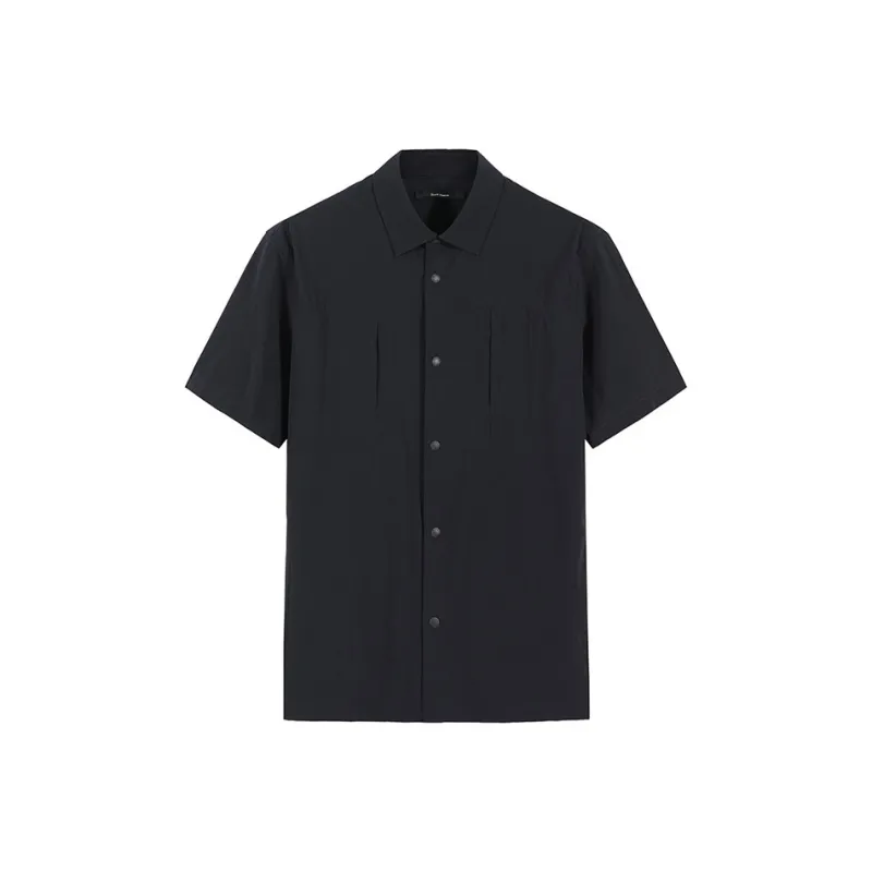 DAVID NAMAN Shirt Men's Navy Blue-0