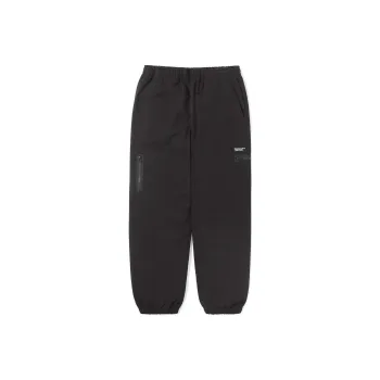 Thisisneverthat SS24 Multi Zip Sweatpant Off Black Knitted Sweatpants Unisex Gray Black