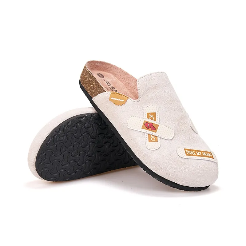 Joy&Mario Slip Resistant Closed Toe Slide Slippers Women's-5