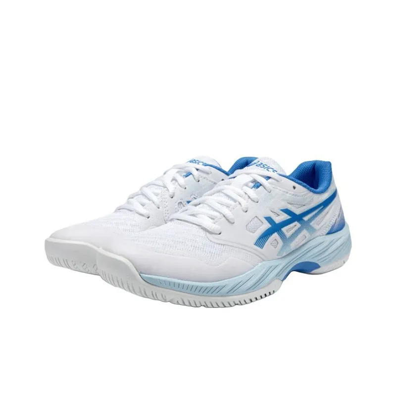 Asics Gel Court Hunter 3 Anti Slip Wear Resistant Low Top Training Shoes Women's Blue-3