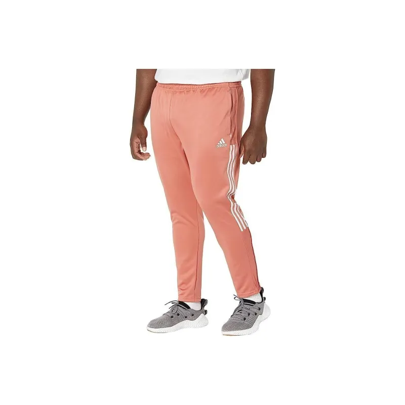 Adidas Knitted Sports Pants Men's Pink-0