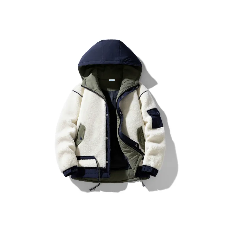 FONDLOOK Puffer Jackets Unisex-5