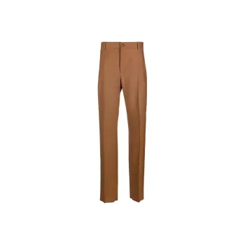 VERSACE SS23 Holiday Casual Pants Men's Brown