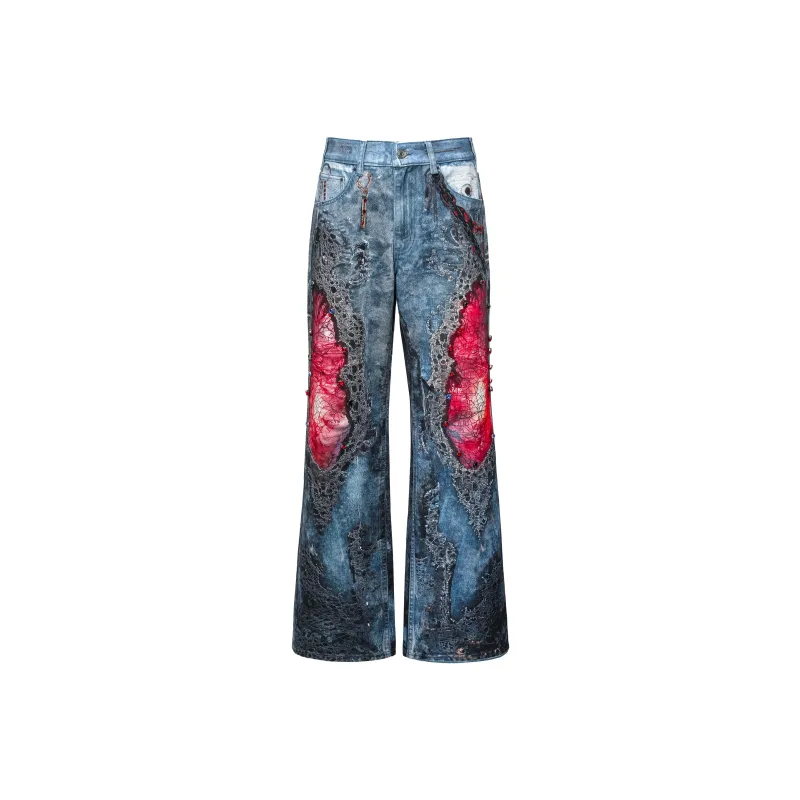 GOODBRAND FW24 Jeans Unisex Denim Blue-0