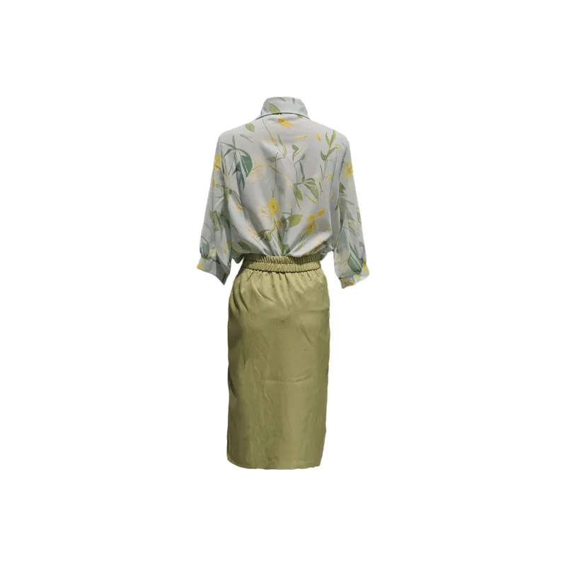 Wbwq Two Piece Skirt Sets Women's-4
