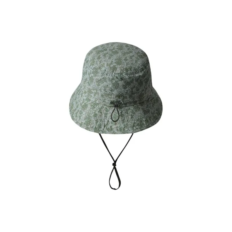 SALOMON Nylon Bucket Hats Unisex Green-1