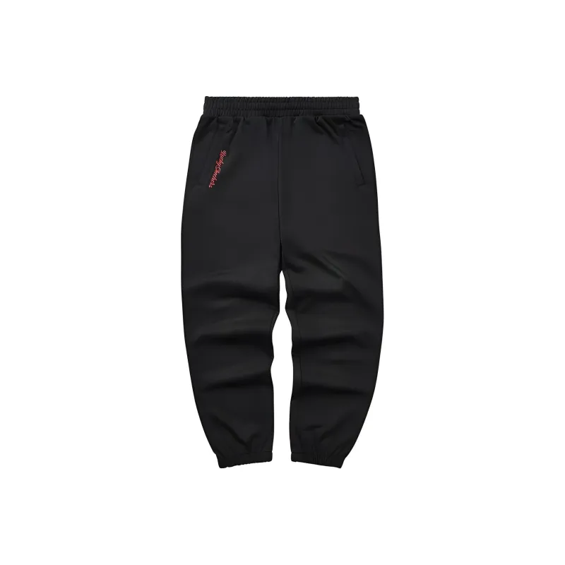 Skechers New Year Knitted Sweatpants Men's Carbon Black-0