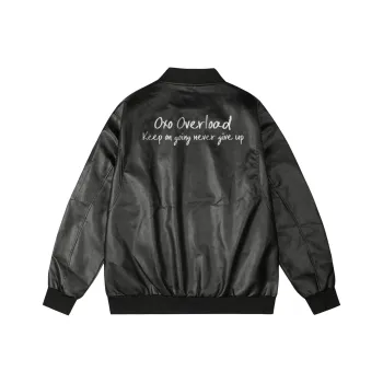 OXO OVERLOAD Leather Jacket Unisex