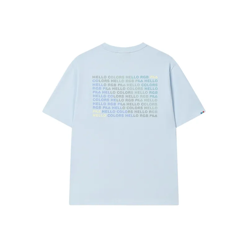 FILA ORIGINALE T Shirt Unisex Sky Clear Blue-1