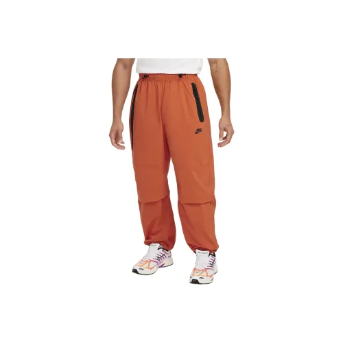 Nike Tech Knitted Sports Pants Men's Vintage Coral