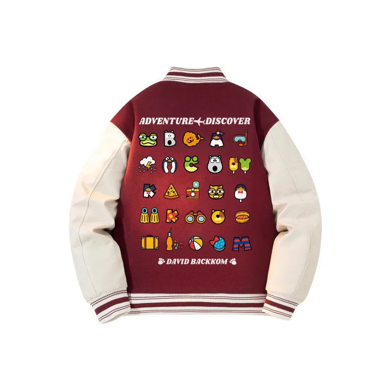 David Bakken Baseball Jacket Unisex-4