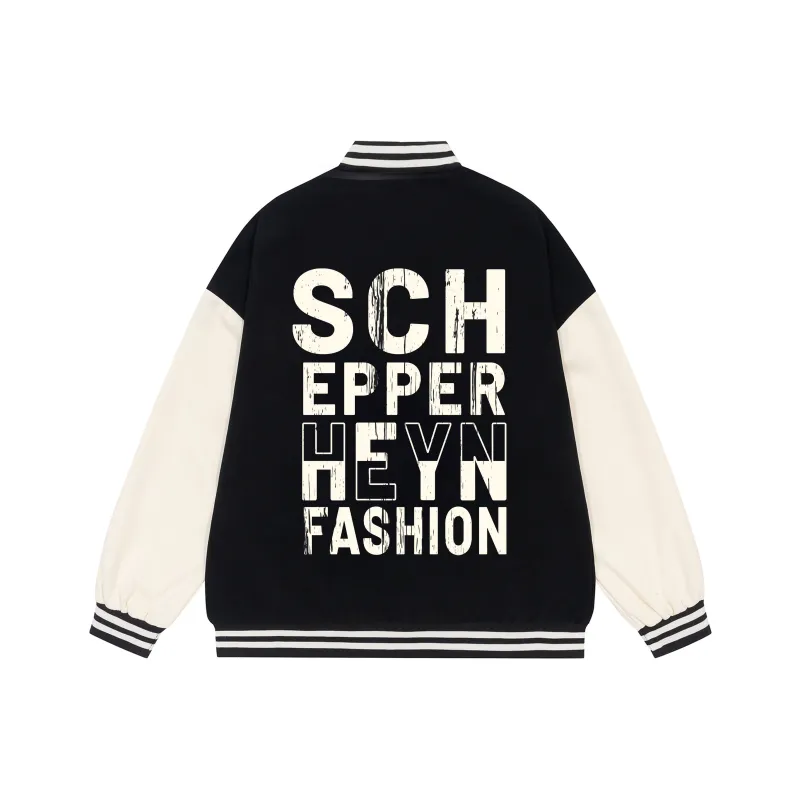 SCHEPPERHEYN Baseball Jacket Unisex Beige-2