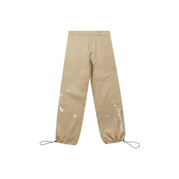 DANGEROUSPEOPLE Casual Pants Men Khaki