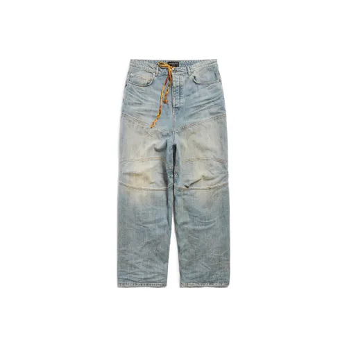 Lulifama Jeans Unisex Blue