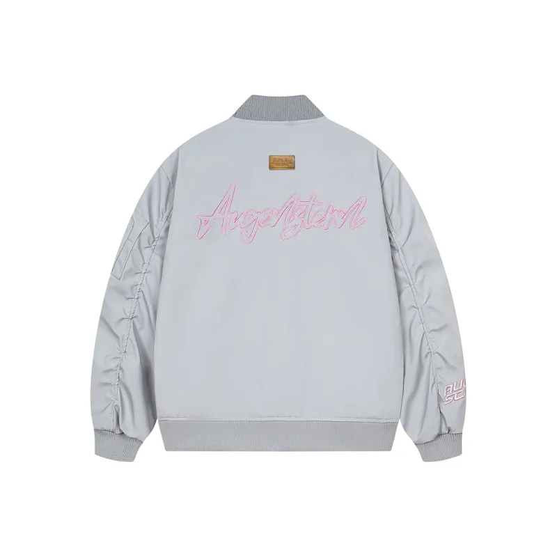 Keep It Light Baseball Jacket Unisex-7