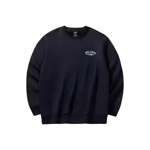 Anta Life Collection Sports Life Collection Sweatshirt Men's Basic Black
