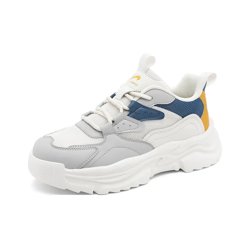 K bird Abrasion Resistant Breathable Height Increasing Low Top Chunky Sneakers Men's-14