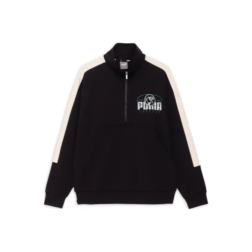 PUMA CORE HERITAGEsweater FW24 MX Track Jacket Men's Black