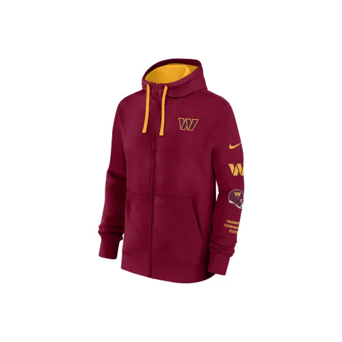 Nike Washington Commanders Club Men's Nike Nfl Full Zip Hoodie