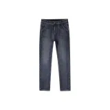 Blue Gray Fleece-Lined