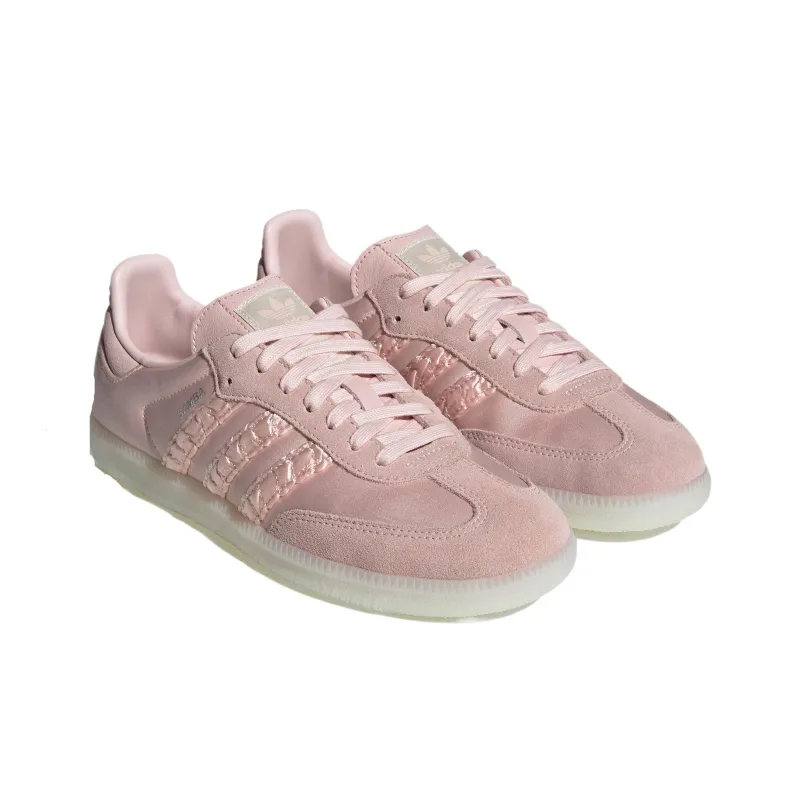 Adidas Originals SAMBA OG Low Top Skateboard Shoes Women's Light Pink-3