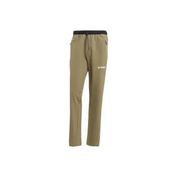 Adidas TerrexOther Terrex Liteflex Hiking Pants Knitted Sports Pants Unisex Olive Layer
