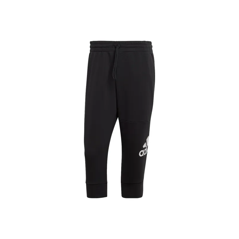 Adidas ESSENTIALS Big Logo 3/4 Pants Casual Pants Men's Black-0